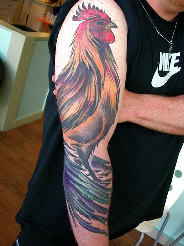 Cock Tattoo Tattoo By Tyler Adams Grizzly Tattoo Grizz Flickr