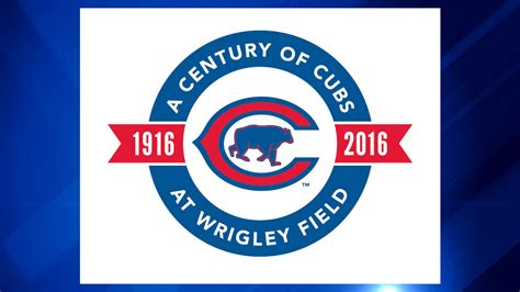 New Cubs Logo Commemorates 100 Years Of Play At Wrigley Field Abc7 Chicago