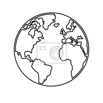 Weltkarte (politisch) übersichtskarte / regionen der welt. Weltkarte Umrisse