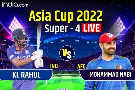 Highlights Ind Vs Afg Asia Cup 2022 Cricket Score Virat Kohli Stars