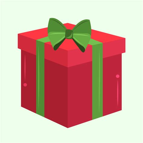 Christmas T Box Vector Illustration For Graphic Design And