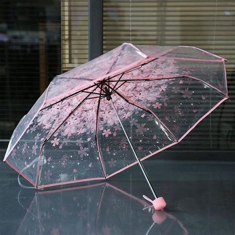 8k 3 Fold Sun Rain Umbrellas High Quality Rain Tools Woman Flowers Tra