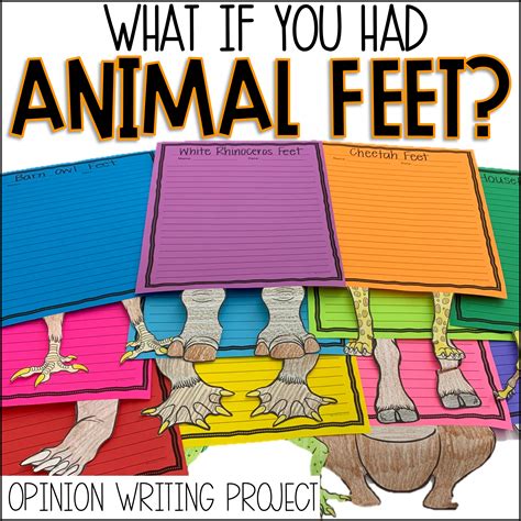 What If You Had Animal Feet Writing Activity Animal Adaptation
