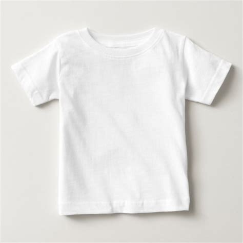 Plain White Infant T Shirt For Babies Zazzle