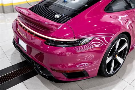 Porsche 992 Sport Classic Looks Stunning In Rubystone Red Carbuzz