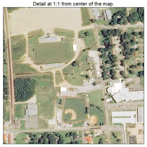 Aerial Photography Map Of New Hope Ms Mississippi