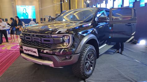 2023 Ford Ranger Raptor Absolute Black Color Price 79900 Youtube