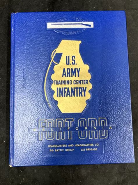 1959 Fort Ord California Us Army Training Center Infantry Basic Traini