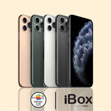 Iphone 11 Pro Max 256gb Garansi Resmi Ibox Apple Indonesia 1 Tahun