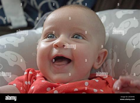 Smiling Baby Laughing Happy Baby Stock Photo Alamy