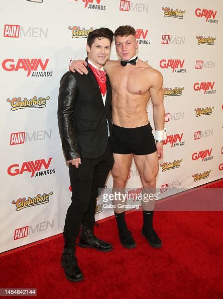 Devin Franco And Felix Fox Attend The 2023 Gayvn Awards Show At News