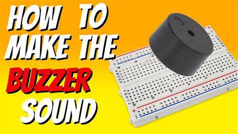 How To Make Buzzer Sound Youtube