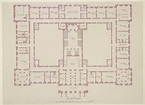 Sir William Chambers (1722-96) - Two plans of Richmond Palace