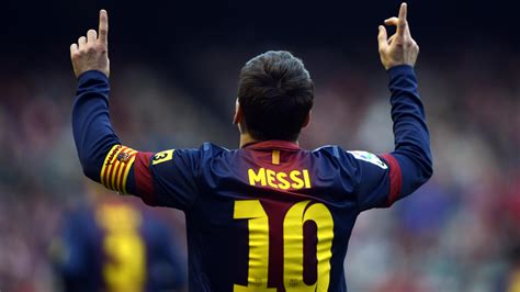 Wallpaper Lionel Messi Player Back Hd Widescreen High Definition