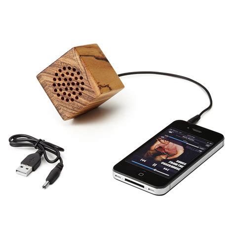 Mini Wooden Speaker Ipod Speakers Portable Mp3 Speakers UncommonGoods