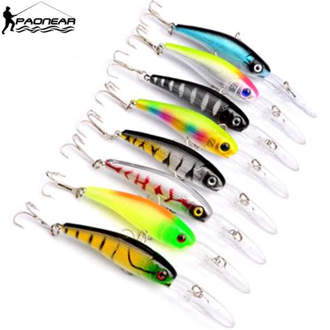 Paonear Fishing Lure Wobblers 8 Colors 101cm 78g Lure Lake Hard Lures
