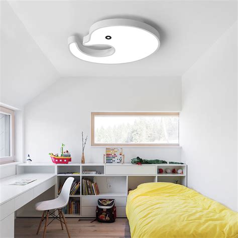 Delectable ceiling lights for nursery pretty room baby girl. Modern Style Led Dimmable Dolphin Flush Mount Ceiling ...