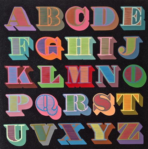 Ben Eine Hand Lettering Art Sign Lettering Fonts Typography Alphabet
