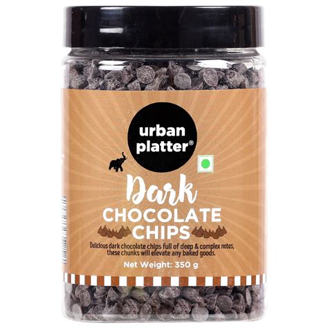 Urban Platter Dark Chocolate Chips 350g Urban Platter