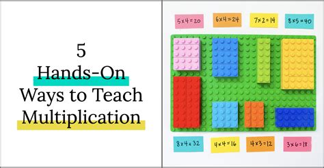 5 Hands On Ways To Teach Multiplication