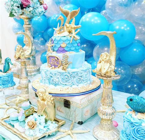 Mermaids Birthday Party Ideas Photo 2 Of 26 Catch My Party