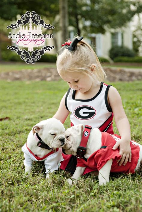 Welcome to bennett's english bulldogs of canoochee, georgia. Little Girl with English Bulldog Puppies. University of Georgia Bulldogs. www ...