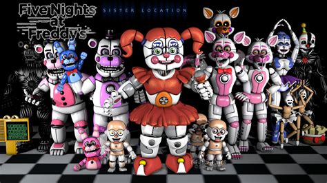 Five Nights At Freddy S Sister Location Five Nights At Freddy S 2 Five