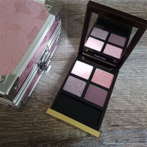 Палитра теней Tom Ford Eye Color Quad в оттенке 12 Seductive Rose Палитра теней Тени Том форд