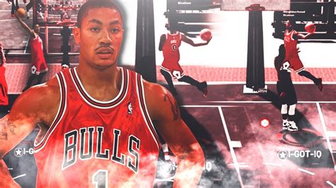 MVP PRIME DERRICK ROSE BUILD IS UNSTOPPABLE CRAZY CONTACT DUNKS AND DRIBBLE MOVES NBA K