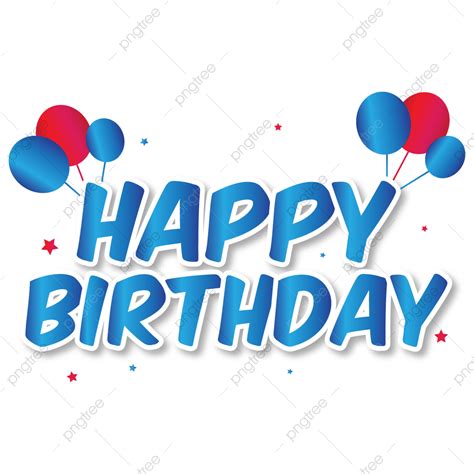 Ucapan Happy Birthday Aesthetic Png Vector Psd And Clipart With