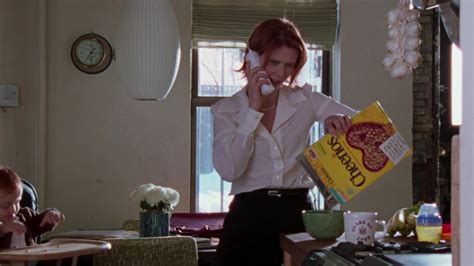 General Mills Cheerios Cereal Of Cynthia Nixon As Miranda Hobbes In Sex And The City S06e19 An