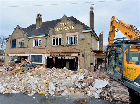 Demolition Application For Telford Pub A Month After It Was Knocked Down Shropshire Star