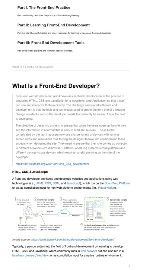 Front End Developer Handbook 2018 Ebook Bypeople