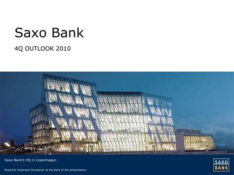 Saxo bank enables private investors and institutional clients to trade. PPT - Saxo Bank PowerPoint Presentation, free download ...