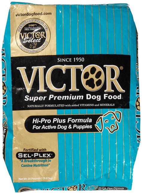 Does your dog need all those probiotics?, prebiotics? Victor Dog Food Select Hi-Pro Plus Active Dog & Puppy ...
