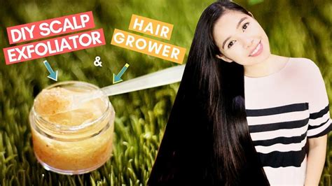 Diy Scalp Exfoliator And Hair Grower For Faster Hair Growth And Getting Rid