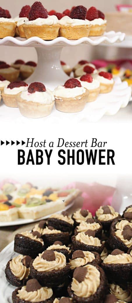 Host A Dessert Bar Baby Shower