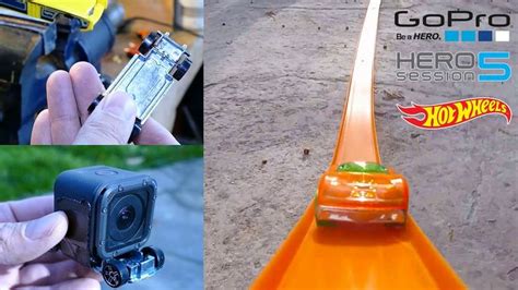 fun making a camera car with a gopro session 5 and hot wheels testing i fun cool toys