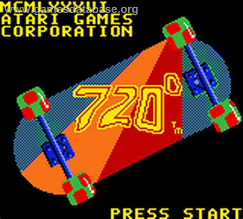 720 Degrees Nintendo Game Boy Color Games Database