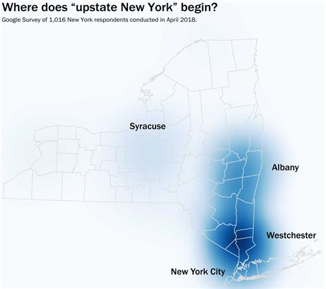 Heres Where New Yorkers Think Upstate New York Is The Washington Post