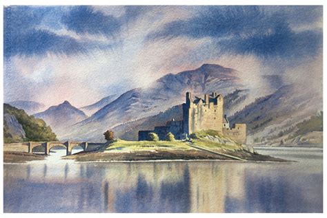 Store Buy Watercolour Paintings Of Scotland And The Highlights By