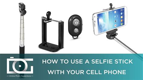 How To Use Selfie Stick For Android Iphone With Bluetooth Remote