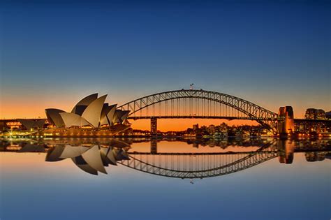 Sydney Harbour Including The Opera House And The Majestic Harbour