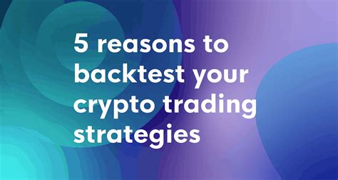 The rsi is a simple momentum indicator that measures the speed and change of recent price movements to help identify overbought and oversold markets. 5 reasons to backtest your crypto trading strategies ...