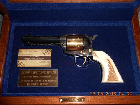 Uberti John Wayne Tribute Pistol W For Sale At