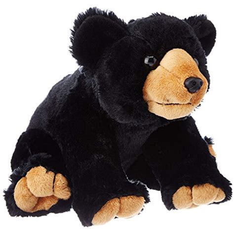 Wild Republic Black Bear Plush Stuffed Animal Plush Toy Ts Kids