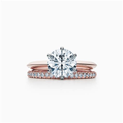 The Tiffany® Setting In 18k Rose Gold Worlds Most Iconic Engagement