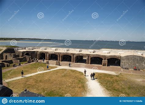 Fort Sumter National Monument In Charleston Sc Usa Editorial