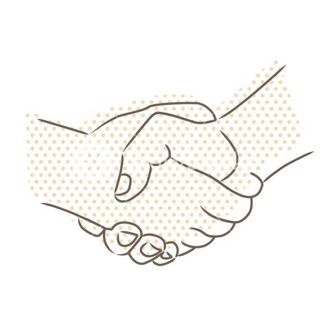 Drawing Of Two Hands Shaking At Getdrawings Free Download