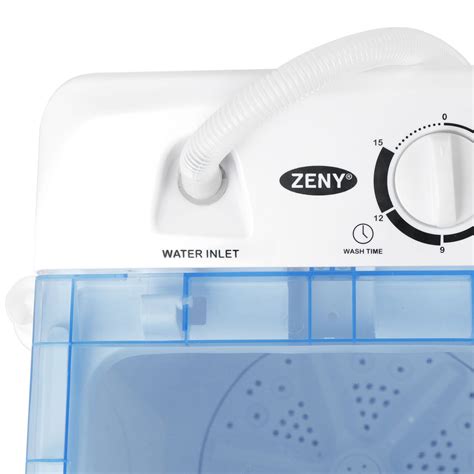 Zeny Portable Compact Mini Twin Tub Washing Machine Large Capacity